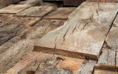 Los durmientes como material principal